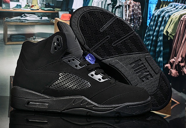 Air Jordan 5 Retro V All Black